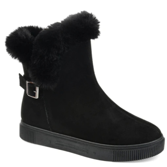 Journee Collection Shoes - Journee Collection Sibby Comfort Foam Winter Boots Black -9